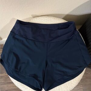 lululemon athletica Navy Running Shorts